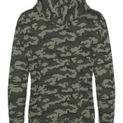 Back view of Camo Hoodie