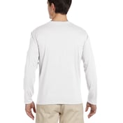 Back view of Adult Softstyle® Long-Sleeve T-Shirt