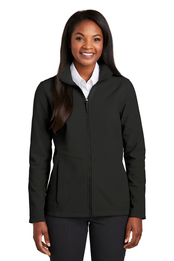 Front view of Ladies Collective Soft Shell Jacket
