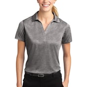 Front view of Ladies Heather Contender Polo