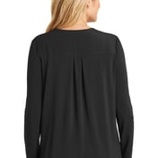 Back view of Ladies Concept Henley Tunic