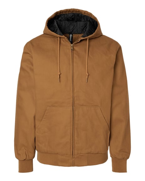 Front view of Insulated Canvas Workwear Jacket