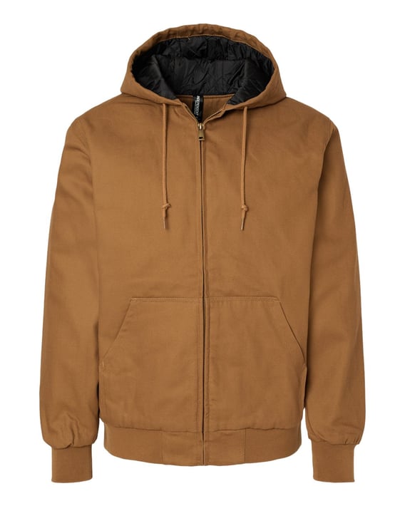 Front view of Insulated Canvas Workwear Jacket
