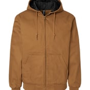 Front view of Insulated Canvas Workwear Jacket
