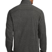 Back view of Heather Microfleece Full-Zip Jacket