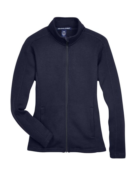 Front view of Women's Bristol Full-Zip Sweater Fleece Jacket