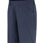 Side view of Women’s Flat Front Shorts – Plus