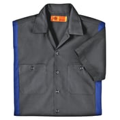 Front view of Men’s 4.25 Oz. Industrial Colorblock Shirt