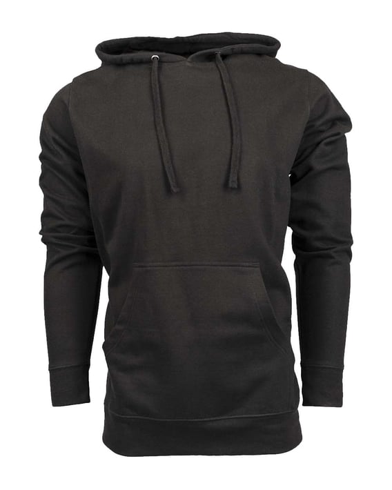 Front view of Women’s Enzyme-Washed French Terry Hooded Sweatshirt