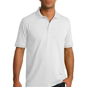 Front view of Tall Core Blend Jersey Knit Polo