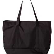 Back view of Bay View Giant Zippered Tote