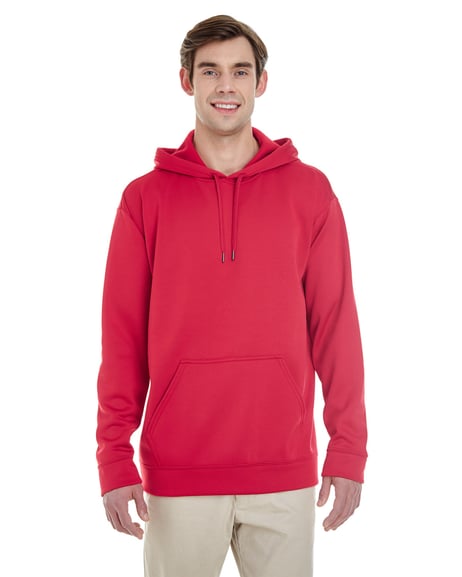 Front view of Adult Performance Tech Hooded Sweatshirt