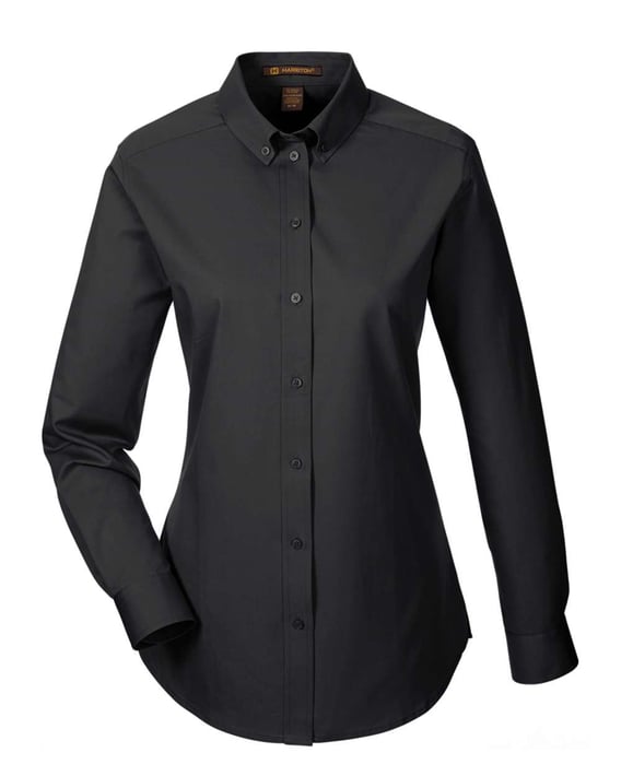 Front view of Women’s Foundation Cotton Twill Shirt With Teflon