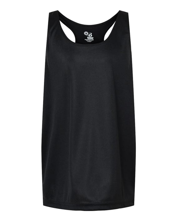 Front view of Girls’ B-Core Racerback Tank Top