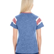 Back view of Ladies’ Fanatic Short-Sleeve T-Shirt