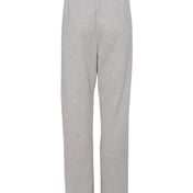 Back view of NuBlend® Open-Bottom Sweatpants With Pockets