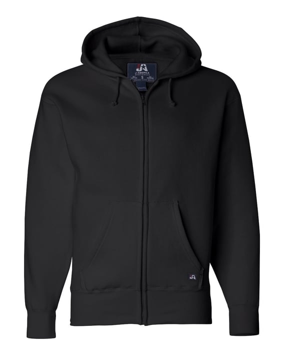 Front view of Premium Full-Zip Hooded Sweatshirt