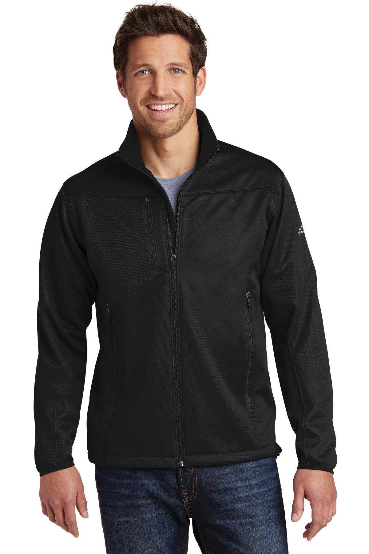 Front view of Weather-Resist Soft Shell Jacket