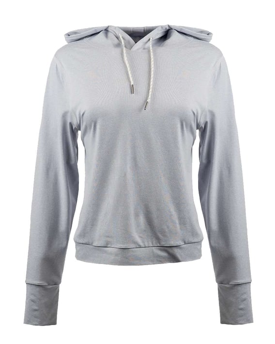 Front view of Women’s Dawn To Dusk Hooded Pullover