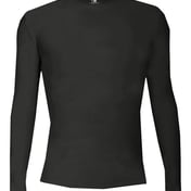 Front view of Youth Pro-Compression Long Sleeve T-Shirt