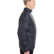 Side view of Men’s Portal Interactive Printed Packable Puffer Jacket