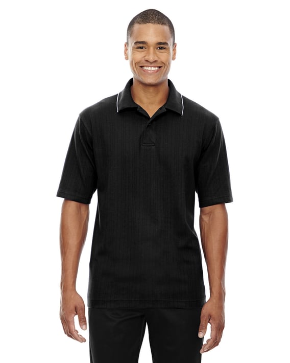Front view of Men’s Edry Needle-Out Interlock Polo