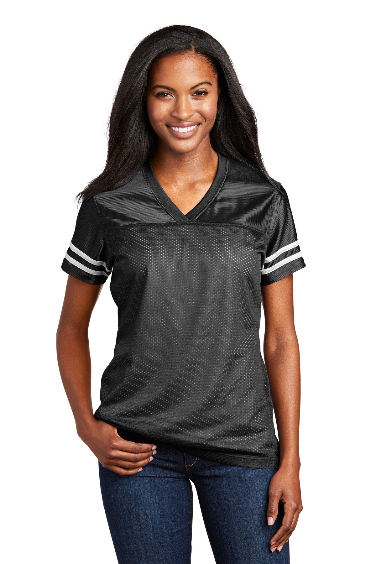 Front view of Ladies PosiCharge® Replica Jersey