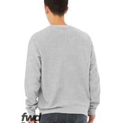 Back view of FWD Fashion Sueded Drop Shoulder Sweatshirt