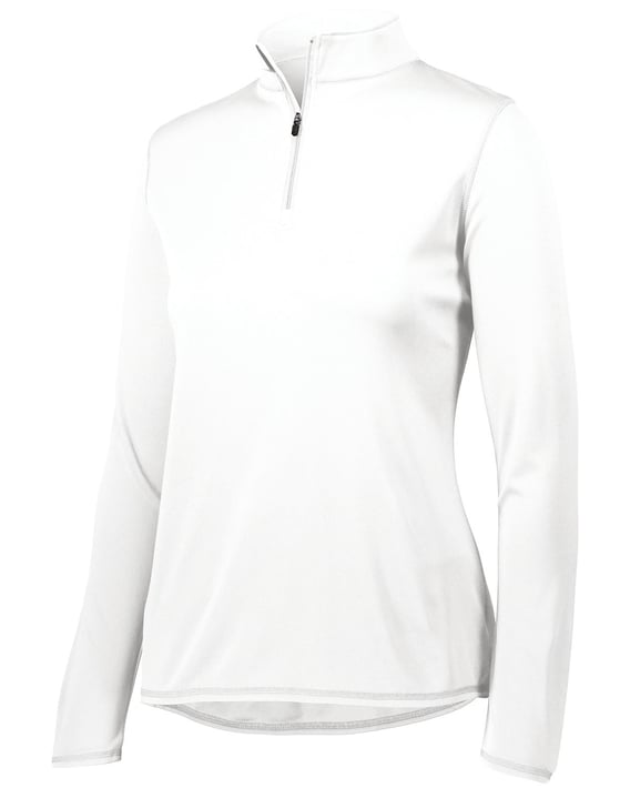 Front view of Ladies’ Attain Quarter-Zip Pullover