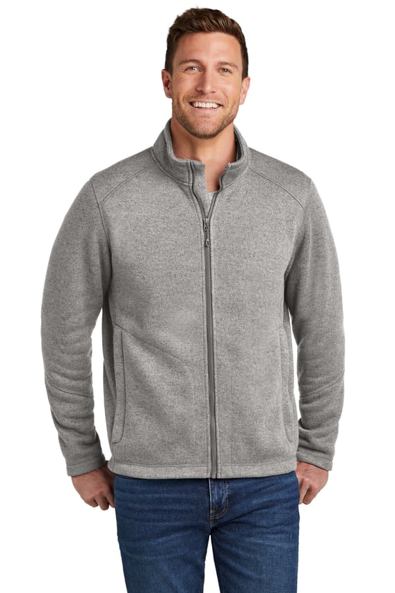 Front view of Arc Sweater Fleece Jacket