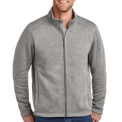 Front view of Arc Sweater Fleece Jacket