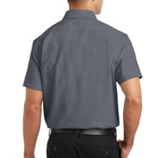 Back view of Short Sleeve SuperPro Oxford Shirt