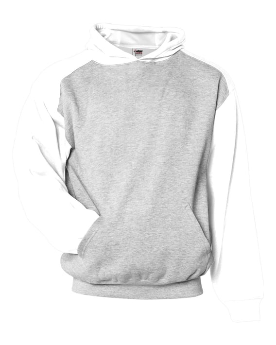 Front view of Youth Sport Athletic Fleece Hooded Sweatshirt