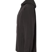 Side view of Apex Soft Shell Hooded Jacket