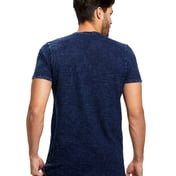 Back view of Men’s 6 Oz. True Indigo Crew