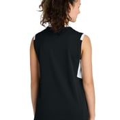 Back view of Youth Club Sleeveless V-Neck