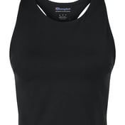 Front view of Women’s Crop Racerback Tank Top