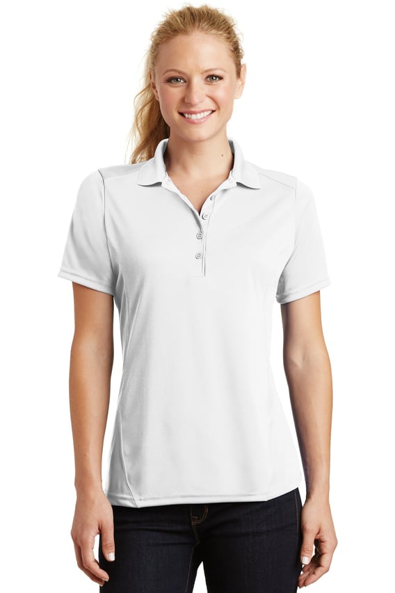 Front view of Women’s Dry Zone&reg; Raglan Accent Polo