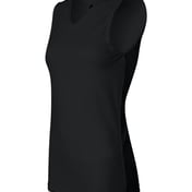 Side view of Women’s B-Core Sleeveless T-Shirt