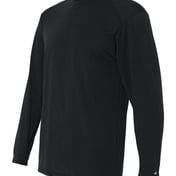 Side view of B-Tech Cotton-Feel Long Sleeve T-Shirt