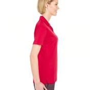 Side view of Ladies’ Platinum Performance Jacquard Polo WithTempControl Technology