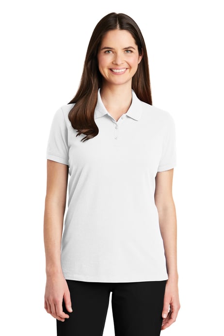 Front view of Women's EZCotton&reg; Polo
