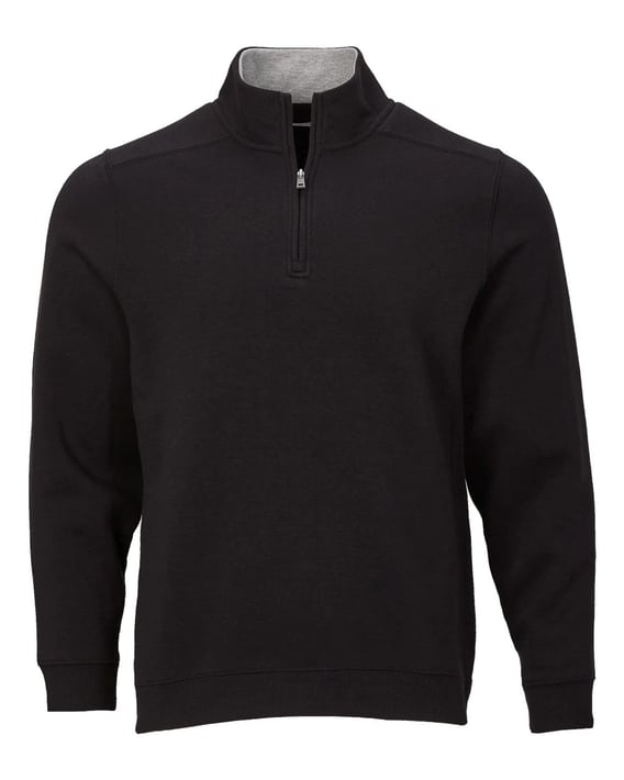 Front view of Fleece Quarter-Zip Pullover