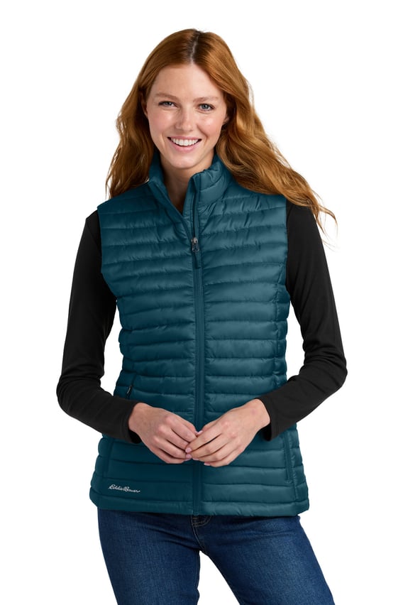 Front view of Women’s Packable Quilted Vest