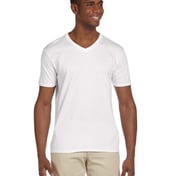 Front view of Adult Softstyle® V-Neck T-Shirt