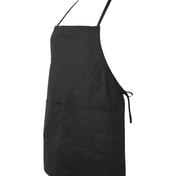 Side view of Two-Pocket Butcher Apron