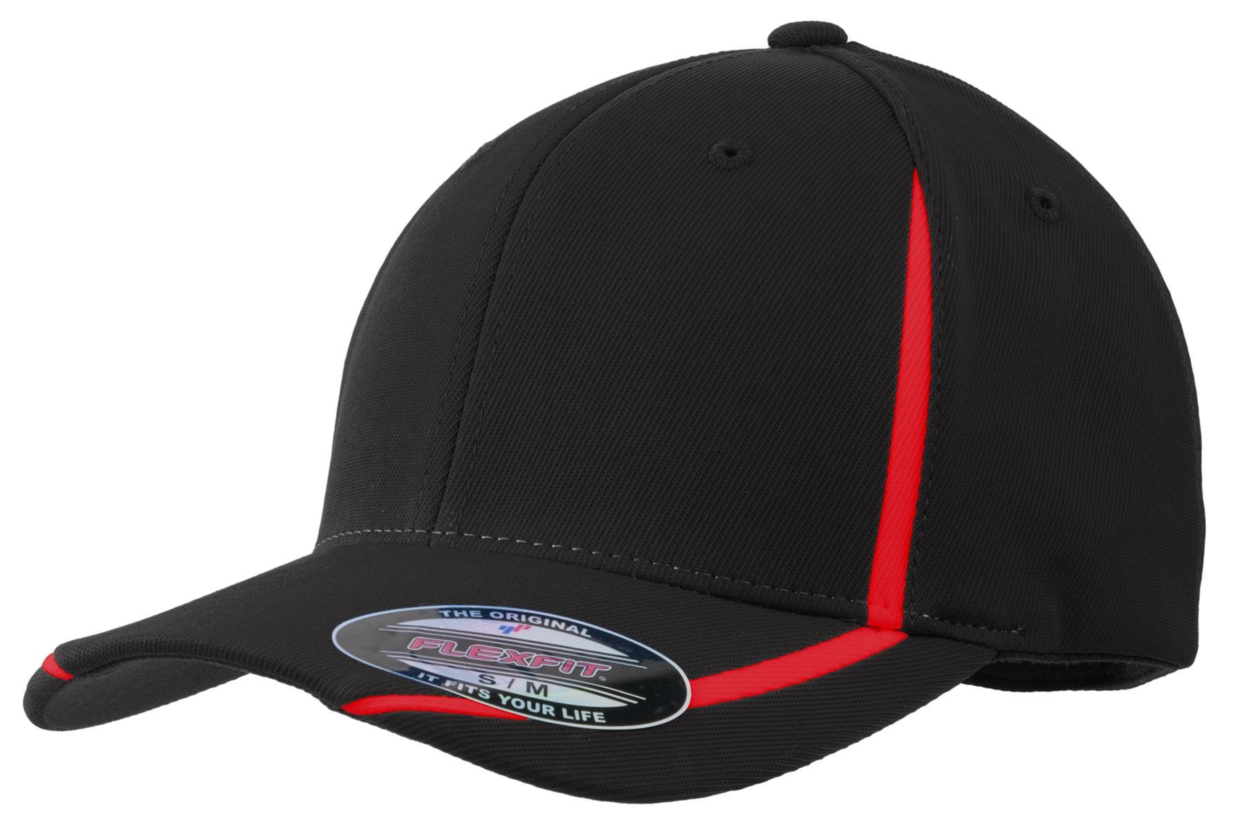 Front view of Flexfit® Performance Colorblock Cap