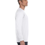 Side view of Adult Heavy Cotton™ Long-Sleeve T-Shirt