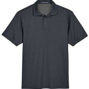 Front view of CrownLux Performance® Address Mélange Polo