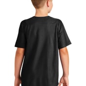 Back view of Youth Diamond Era Full-Button Jersey